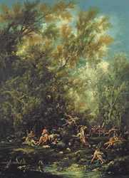 Christ assisté par les anges, c.1725-30